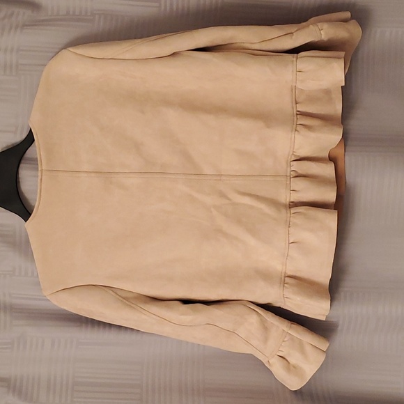 Pale Pink Peplum Jacket - Picture 5 of 5